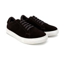 Men's Genuine Suede Sneakers - Brown
