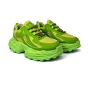 Women's Fashion Chunky Sole Sneakers - Green