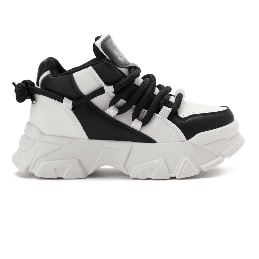 Women Trendy Fashion Sneakers - Black