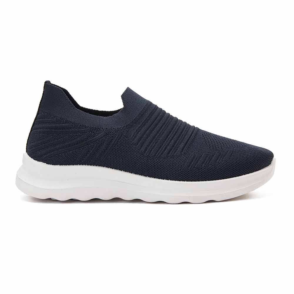 Men's knit sneakers - Navy