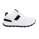 Women's fashionable sneakers - White
