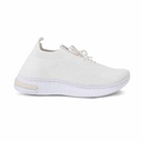 Women knitted sneakers - White