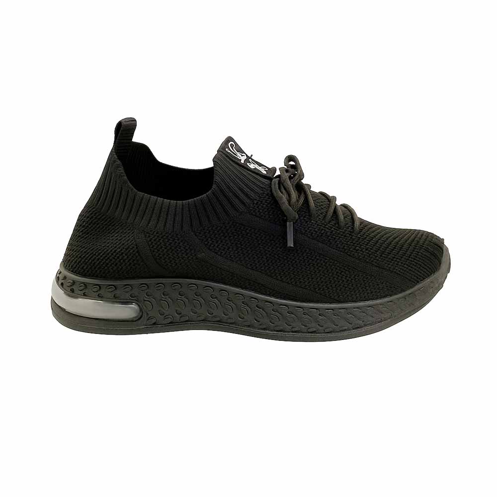 Women knitted sneakers - Black