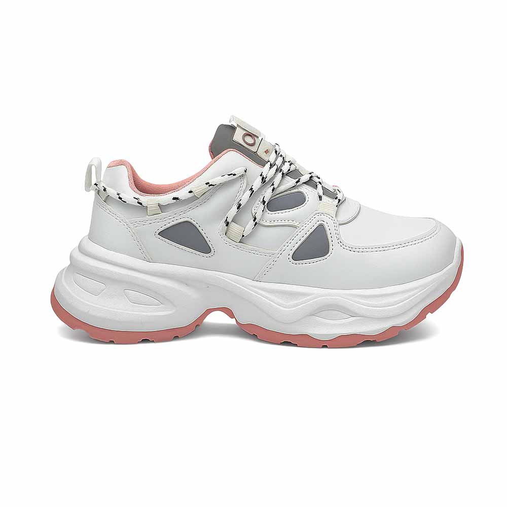 سنيكرز بناتي - أبيض