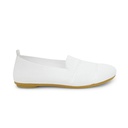 Women comfortable ballerina - White