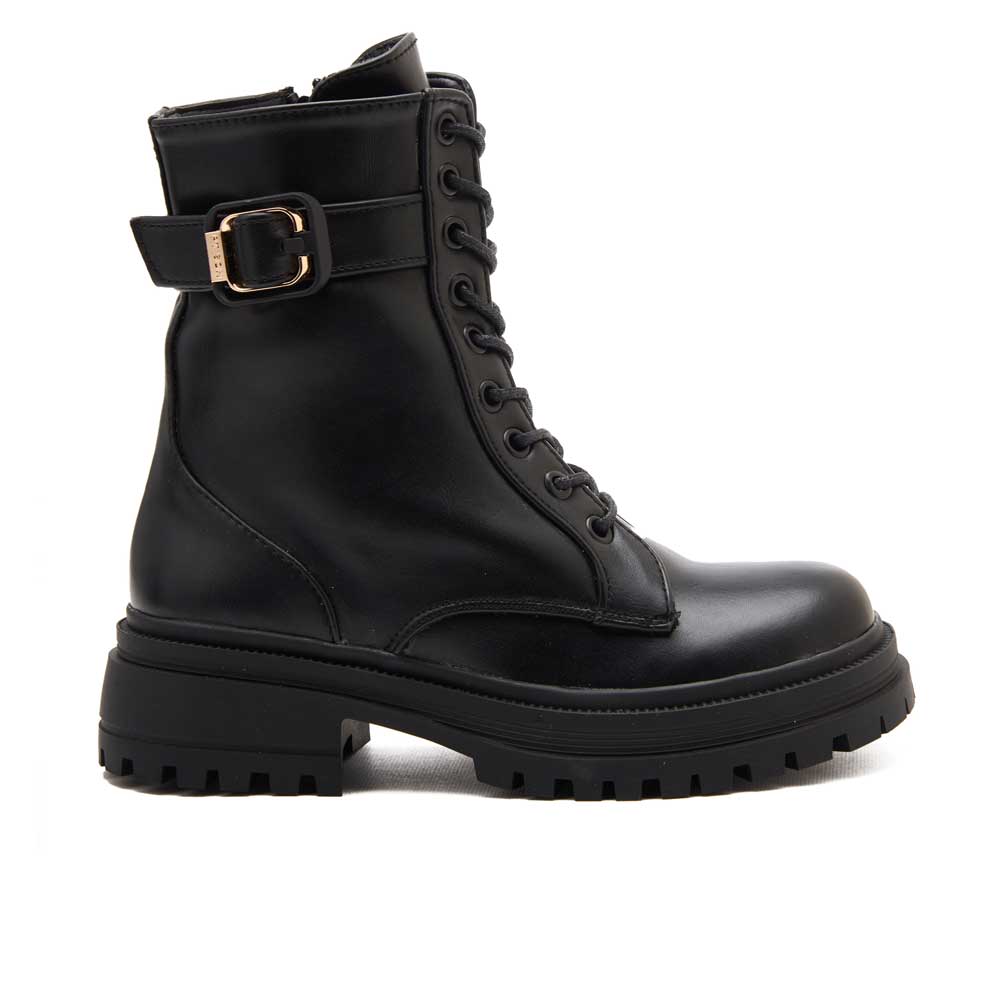 Women lace-up boots - Black