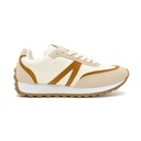 Women's Retro Sneakers - Beige