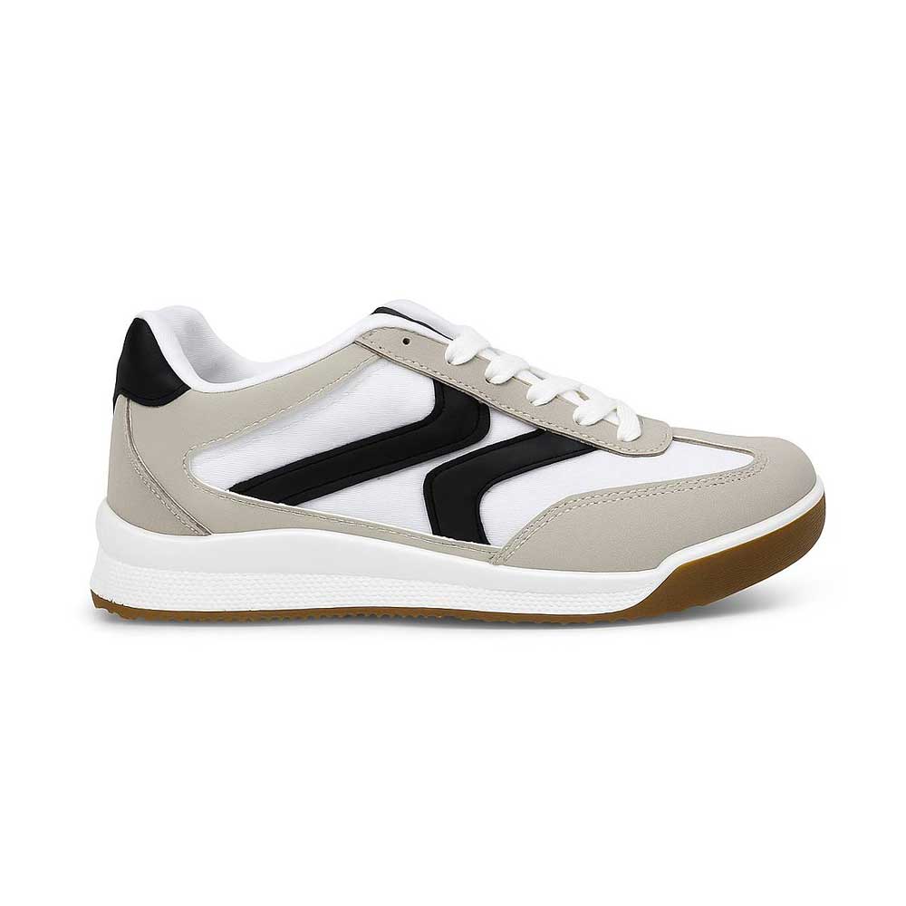 Women's Retro Suede Sneakers - White