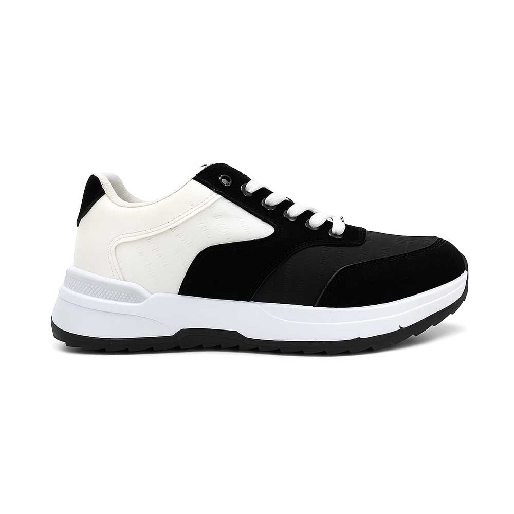 Men's Multi-Color Sport Sneakers - Black