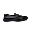 Men's Penny Leather Loafer - Black