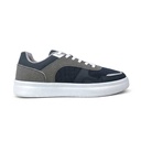 سنيكرز قماش رجالي - رمادي