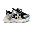 سنيكرز بناتي مع ستان ولولي - أسود