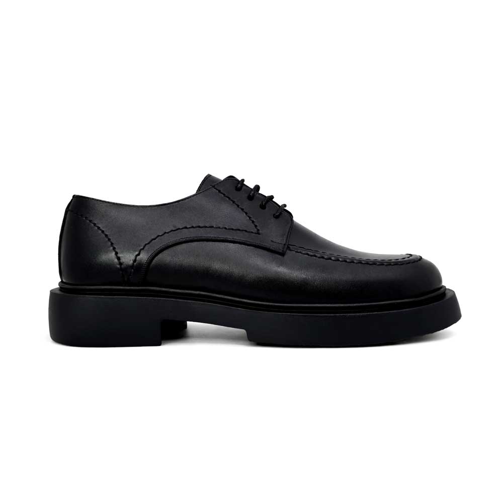 Men's Casual Platform Shoes - Black
