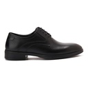 Leather men Genuine Shoe - Black