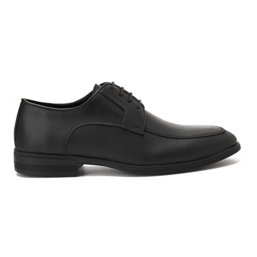 Men leather dress shoes - Black