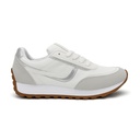 Silver line women sneakers - White