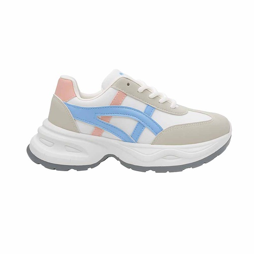 Women trainers - White*Blue