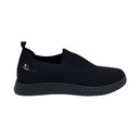 Men knitted slip-ons - Black