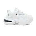 Men's Air Chunky Sole Sneakers - White