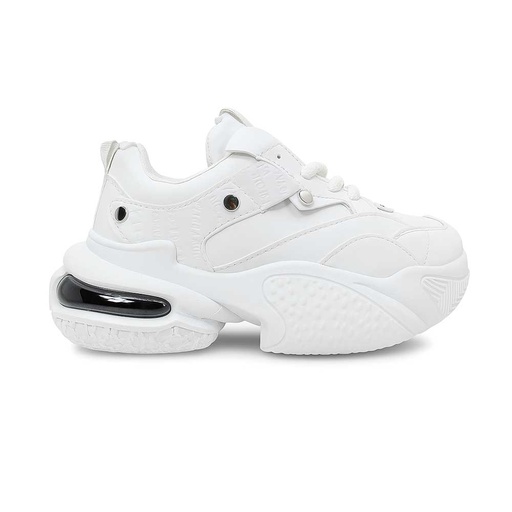 Men's Air Chunky Sole Sneakers - White
