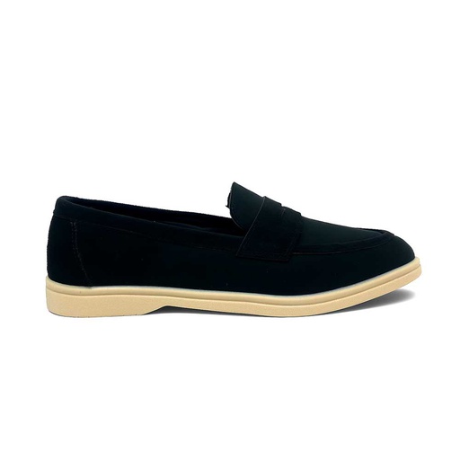 Women's Fashion Loafers - Black
