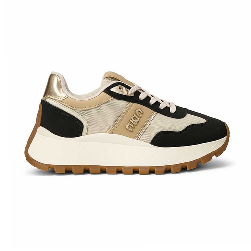 سنيكرز نسائي فاشون - أسود