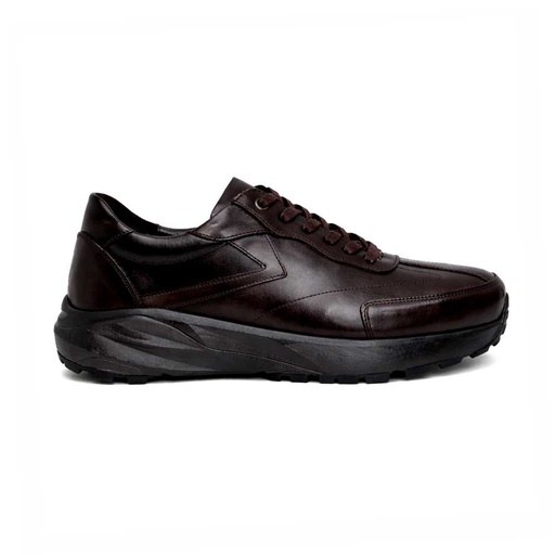 Men's Genuine Leather Shoes - Brown