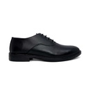 Men's Oxford Genuine Leather Shoe - Black
